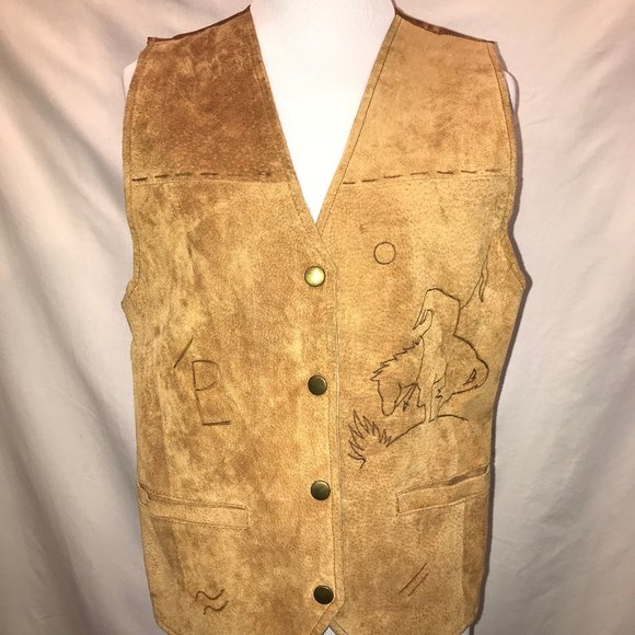 Authentic Leather Vest - Picture 2 of 4